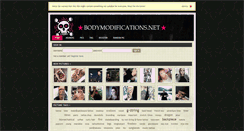 Desktop Screenshot of bodymodifications.net